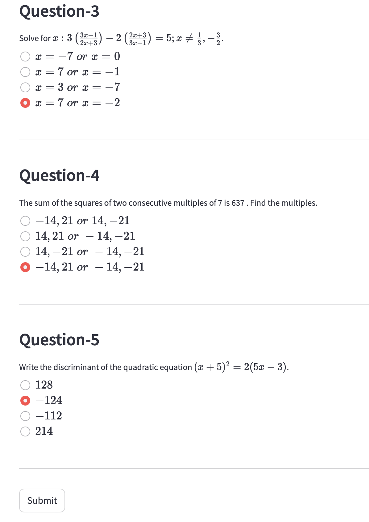 Using Streamlit to Create Multiple Choice Questions (MCQ) – Rangarajan ...